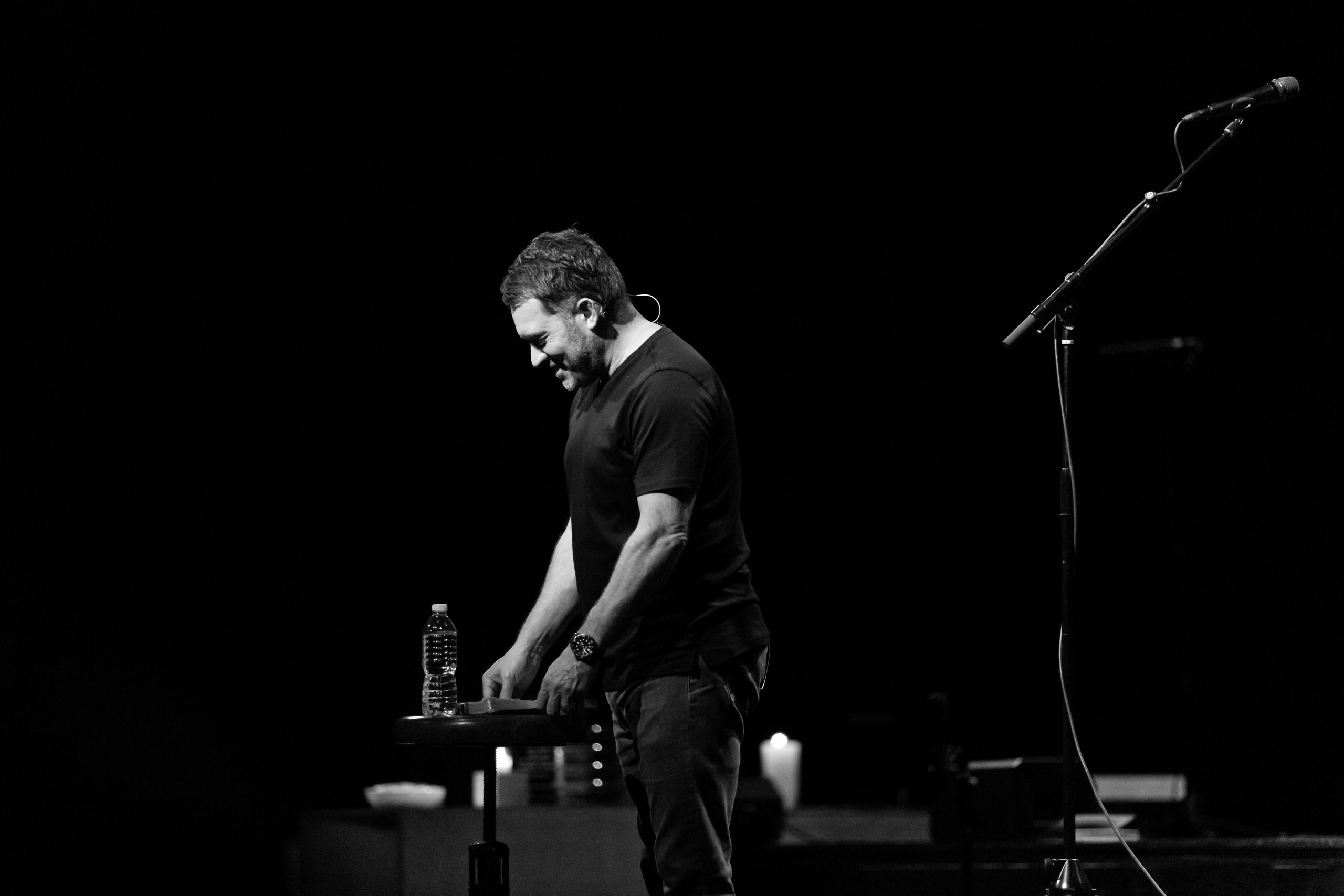 Jason teaching smiling